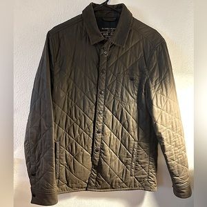All Saints Quilted Shirt Jacket